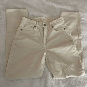 american eagle corduroy straight leg jeans